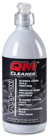 PULI-OXI Detergente per ruggine rapido ed efficace. Protezione dei metalli. Rimuove la ruggine da cerchi, freni, radiatori, cromo, catene, contatti elettronici.
