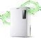 Urano Deumidificatore Compatto Silenzioso - Deumidificazione Intelligente 65 Watt - Serbatoio 2200 ml con Sistema di Autospegnimento - Purificatore d'Aria - Display LED Touch