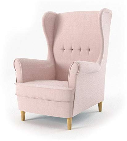 Sofini Ohrensessel Milo! Sessel für Wohnzimmer & Esszimmer! Skandinawisch, Relaxsessel aus Webstoff, Best Sessel! (Beauty 4)