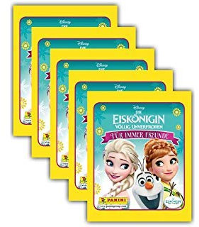 Panini Disney Frozen Aufkleber, 25 Stück, Vinyl, Rechteck, Cartoon, Kind, Outdoor, Sticker
