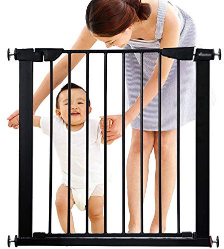 XJJUN-Türschutzgitter Baby Zaun Super Hoch Extra Breit Haustiertor Schlagfreie Installation Isolationstür Skalierbar Metall Innen-, Größe Kann Besonders Angefertigt Werden