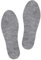 Knixmax Filz Einlegesohlen Extra Warme Filzsohlen Filzeinlagen Komfort für Winterschuhe - für Kinder, Damen und Herren, Grau Filz 1 Paar, 40 EU