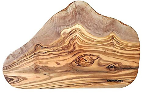 NATUREHOME 35cm Olivenholz-Baumscheiben: Natürliche Eleganz für nachhaltige Zeremonien auf dem Waldfriedhof
