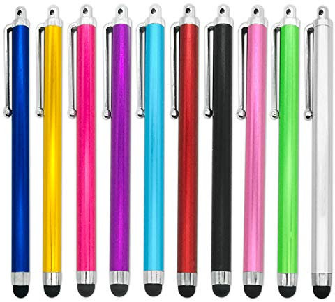 CKANDAY 10er Pack Stylus Pen Set, universeller Touchscreen Kapazitive Stifte Kompatibel mit iPad iPhone 6 6s 7 7s 8 Plus Kindle Samsung Note S5 S6 S7 Edge S8 Plus Tablet Digital