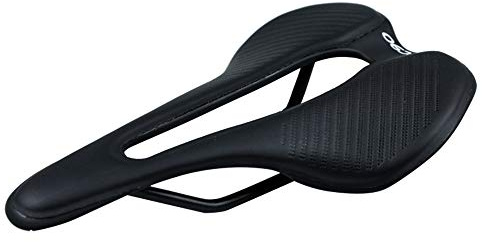 VOANZO Mountainbike Sitz mit zentraler Entlastungszone und Ergonomie Design Fit, Komfort Fahrradsattel Atmungsaktives Fahrradkissen für Frauen Männer MTB/Heimtrainer/Rennradsitze (rot)