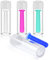 4 inserti per lenti a contatto, in silicone, strumento per rimuovere lenti morbide, supporto a ventosa per lenti a contatto con custodia per la casa e i viaggi (4 colori)