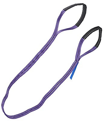 Abschleppschlinge, Rundschlingen, Hebeschlinge, Gurtband 1T Tragfähigkeit Hebegurte für Häfen für Schiffe für Maschinen(4m (13,12ft))