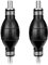 ETOPARS 2 Pezzi 10mm Pompetta di Aspirazione Lampadina Pompa Mano Primer Lampadina Adescatore Pompa Carburante Pompa Sifone Trasferimento Benzina Diesel