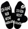 Jeasona Geburtstag Geschenke für Opa Weihnachten Weihnachtsgeschenke für Papa Socken Herren 43-46 (Schwarz-rest)
