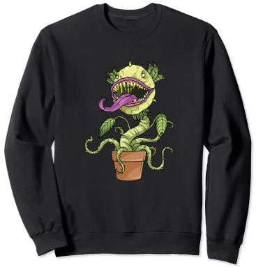 Potted Venus Fly Trap Costume, Carnivorous Plant Monster Sweatshirt
