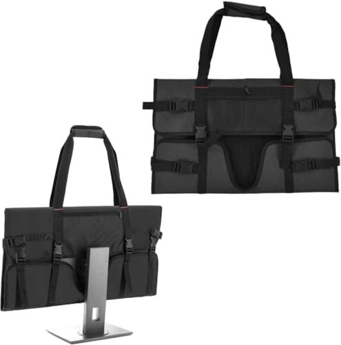 Monitor Reisetasche, Monitor Tragetasche, Tragbare Desktop Computer Schutzhülle, Tragetasche für Heimcomputer Monitore tragbare Schutzhülle für 24 Zoll LCD Bildschirme und Monitore