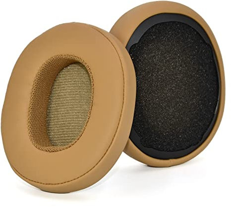 Crusher Evo Ohrpolster, Ersatz-Ohrpolster, kompatibel mit Skullcandy Crusher Wireless Crusher Evo Crusher ANC Hesh 3 Kopfhörern, Headset-Ohrpolster, Ohrmuscheln, Reparaturteile, Braun