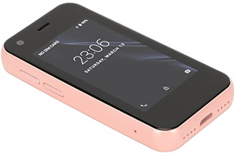 XS11 Smartphone für Kinder, 3G 2,5 Zoll Studenten Taschenhandy WiFi GPS 1 GB 8 GB Quad Core Android Handys, Tolles für Kinder und Studenten, 2 MP + 5 MP Kamera(Rosa)