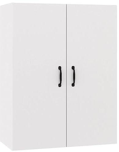 vidaXL Hanging Cabinet White 69,5x34x90 cm Engineered Wood