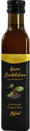Essig-Balsam Aronia Essig Zubereitung 24cl-Fl Vegan hausgemacht BARRIQUE-Feine Manufaktur Deutschland 240ml-Fl