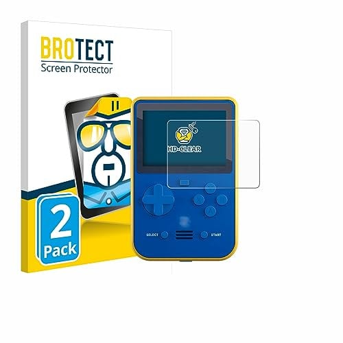 BROTECT Schutzfolie für Blaze Super Pocket | 2 Stück Transparenter Displayschutz Made in Germany Klare Displayschutz-Folie Clear Einfache Montage Case-Friendly