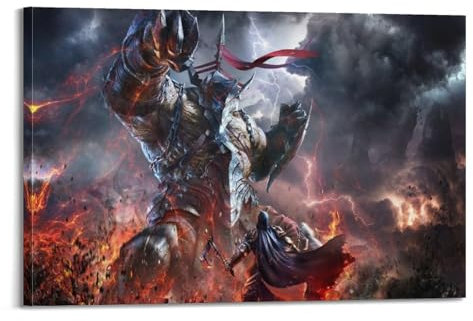 VZRSQZK Game Lords of The Fallen Poster, dekoratives Gemälde, Leinwand-Wandposter und Kunstdruck, modernes Familienschlafzimmer-Dekor-Poster, 30 x 45 cm