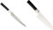 Kershaw Wasabi Black Yanagiba Knife & Wasabi 6716S Coltello Santoku, Acciaio Inossidabile, Nero, 16.5 cm