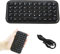 Mini clavier sans fil, clavier Bluetooth 3.0 ultra fin rechargeable, clavier de poche portable compact et silencieux, 49 touches pour ordinateurs, iPad, ordinateurs portables, tablettes, smartphones