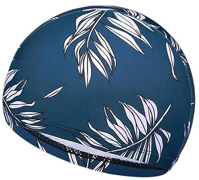 Cuffia da nuoto in tessuto stampato, ad asciugatura rapida, da donna, unisex, traspirante, per piscina, hotel, casa, mare, donne, uomini, adolescenti