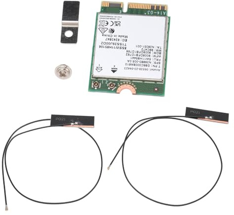 Xiuganpo WiFi 7 Card Advanced MU MIMO Technology Network Adapter, 574Mbps 5G 2400Mbps 6G 5800Mbps, BT 5.4 Internal Network Adapter for Stable Connection (WiFi 7 Card with Inbuilt Antenna)