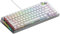 Glorious Gaming GMMK 3 Pro: anpassat mekaniskt tangentbord, 75% TKL, modulärt aluminiumhölje Och packningssystem, utbytbara MX-brytare, ljuddämpande skum, anpassade tangenter, USA QWERTY - Silver