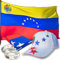 Kit Productos Venezolanos: Bandera de Venezuela 7 Estrellas, Gorra Blanca 7 Estrellas y Pulsera - Incluye Postal y Tula Reutilizable Gratis - Ideal para Aficionados de La Vinotinto y Gorra Mujer