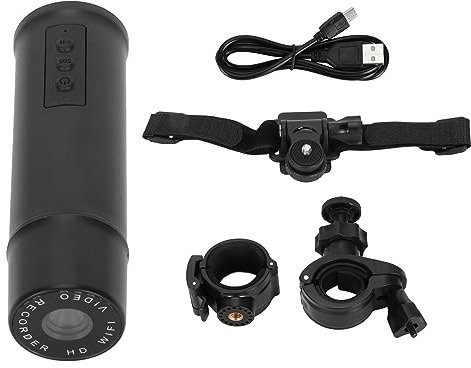 Bike Dash Camera, Motorcycle Helmet Camera, Motorcycle Dash Cam, Suitable for Bikes, Motorcycles and Helmets