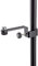 K&M 23830 Mikrofonhalter für Rohrdurchmesser 30 mm, Stahl, schwarz
