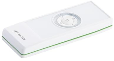 FAKRO - Fernbedienung ZRH12, Bedienung von Z-Wave Produkten, mit Einer magnetischen Wandhalterung, Joystick-Bedienung, Kompatibilität mit Heimsystemen, 48x125x16 mm, Weiß