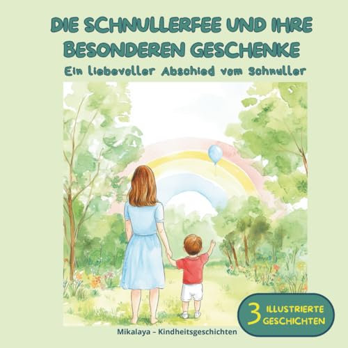 Die Schnullerfee und ihre besonderen Geschenke: Drei liebevoll illustrierte Geschichten in Farbe, um sich sanft vom Schnuller zu verabschieden – mit Noah, Lucía und Leon