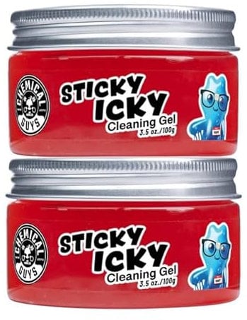Chemical Guys Sticky Icky - Gel detergente per Auto, Confezione da 2