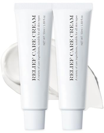 345 Relief Cream 2PCS Intensive Repair Creme, mit Niacinamid, 50ml