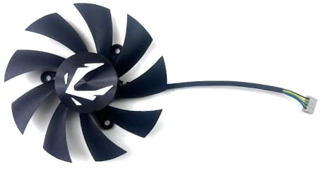 YLGOZFM Laptop-Ersatzteile Lüfter 87MM 4PIN GA92S2U GA92A2H RTX2080 AMP GPU Fan Für ZOTAC für Gaming für GeForce RTX 2070 2060 SUPER Twin 2080(Brown)