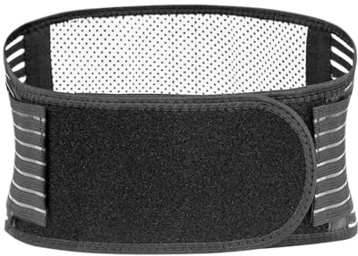 Heizkissen Bei Menstruationsbeschwerden - Selbstwärmendes Lendenkissen aus Turmalin 105 cm | doppelseitiges magnetisches Wärmekissen | Thermische Unterstützung bei Menstruationskrämpfen im Rücken