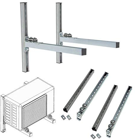 Konsolenset 38x40 mm / 56 cm Wandkonsolenset Wandkonsole Wandträger Wandausleger Klimaanlage Lüftungsgerät