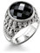 THOMAS SABO Unisex Ring Totenkopf 925Er Sterlingsilber, Geschwärzt TR2005-024-11