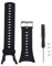 Muovrto Armband für Suunto Ambit 1/2/2S/2R, Silikon Sportarmband Uhrenarmbänder für Suunto Ambit 3/3 Sport/3 Run/3 Peak(Schwarz)
