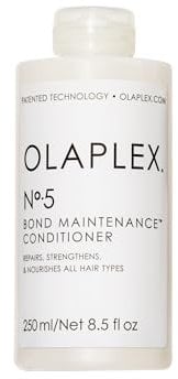 Olaplex No. 5 Bond Maintenance Conditioner, Repairs, Strengthens, & Nourishes All Hair Types, Leaving Hair Feeling Soft & Adds Shine, 250ml