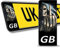 SkinoEu® 2 x Vinyl GB Badge Car Number Plate Skull Skeleton Self-Adhesive Stickers Decals QV 5