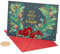 Papyrus Weihnachtskarten mit Umschlägen, Frieden der Saison, Weihnachtskranz (12 Stück)