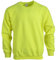 Gildan Men's Fleece Crewneck Sweatshirt, Style G18000, Safety Green, XXL