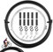 2pcs Universal Bicycle Shifter Cables Set Bicycle Change Cable for Bike Derailleur Cable Hose Kit for Mountain Road Bike Repair