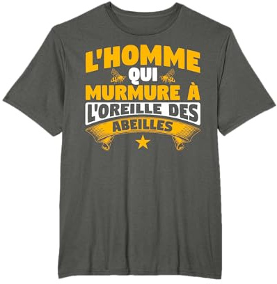 Apiculteur Murmure À L'oreille Des Abeilles Abeilles À Miel T-Shirt