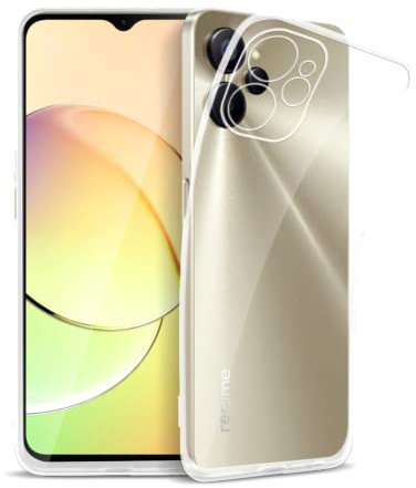 ROVLAK Etui Compatible avec Realme 10 5G Coque Transparente avec Fonction Anti-Jaunissement Etui Ultral Thin Soft TPU Silicone Case+Housse Anti-Choc Smartphone Case