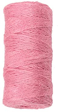 ABOOFAN Ficelle De Jute 100 M Idéale pour Le Jardinage La Décoration Lemballage Et Les Événements