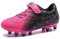 Football Boots Boys Astro Turf Trainers Kids Non-Slip Junior Football Shoes Sports Outdoor Athletic Sneakers Girls Soccer Shoes Pink