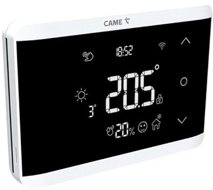 Cronotermostato Touch Screen Wifi Bianco CAME TH/700 WH WIFI WALL 845AA-0120