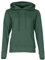 Fruit of the Loom Ladies Classic Kapuzen-Sweat + GRATIS MyShirt Stoffbeutel, Farbe:flaschengrün + GRATIS MyShirt Stoffbeutel, Größe:2XL