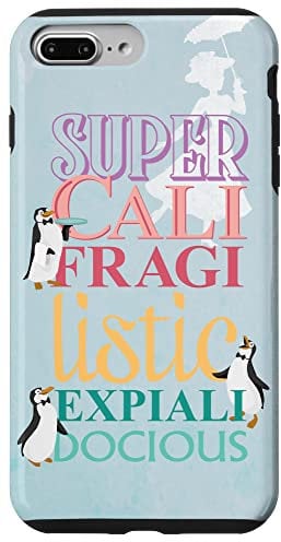 iPhone 7 Plus/8 Plus Disney Mary Poppins Supercalifragilisticexpialidocious Case